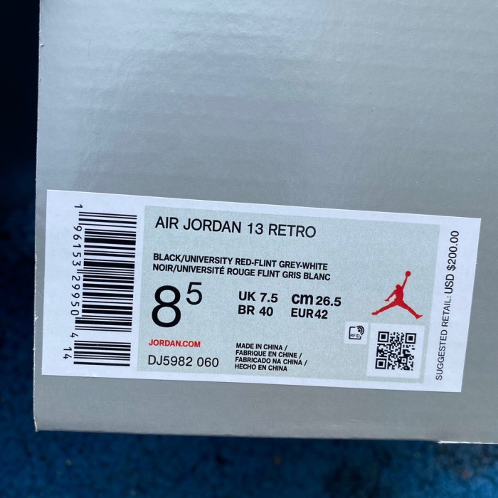 Air Jordan 13 Retro Black Flint 