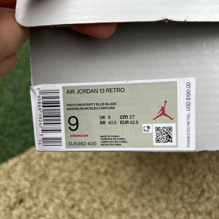Jordan 13 Retro Brave Blue