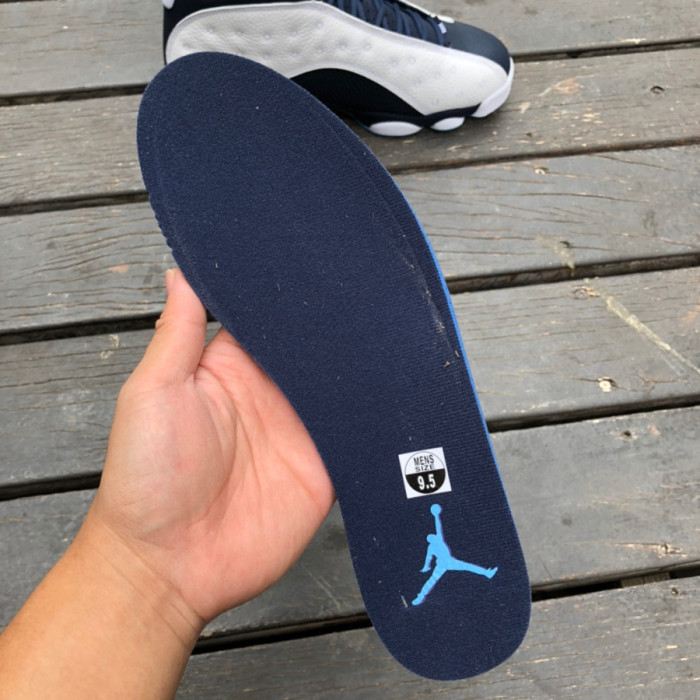 Jordan 13 Retro Obsidian Powder Blue White