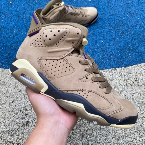 Air Jordan 6 Retro Gore-Tex Brown Kelp