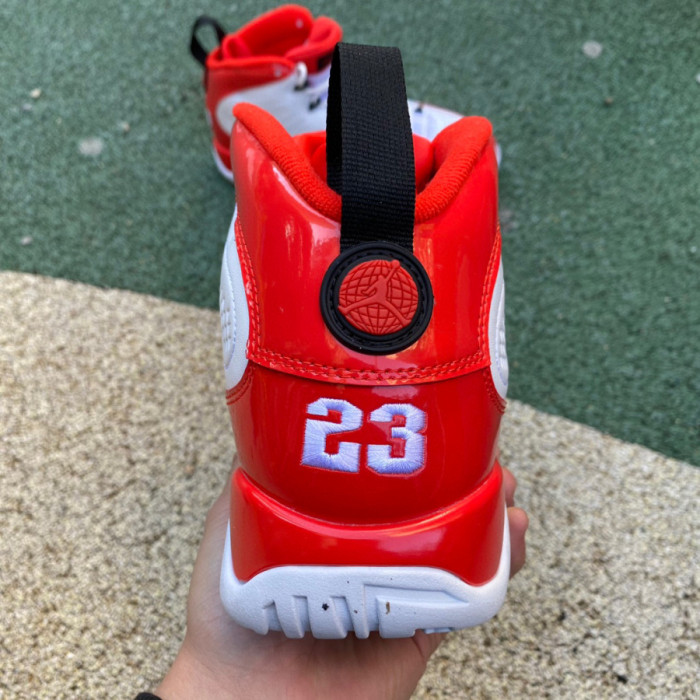 Air Jordan 9 Retro White Gym Red