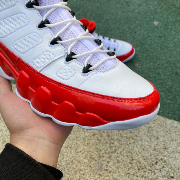 Air Jordan 9 Retro White Gym Red