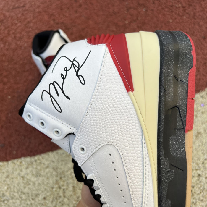 Air Jordan 2 Retro High SP Off-White White Red