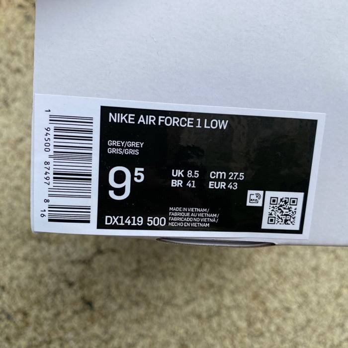 Air Force 1 Low Off-White Grey