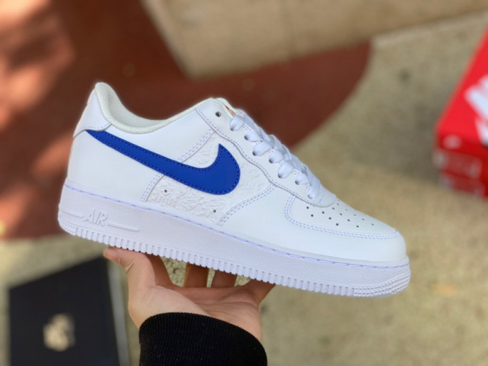 Air Force 1 '07 'Embossed Hoops - Racer Blue'