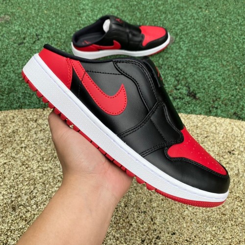 Air Jordan 1 Mule Golf Bred