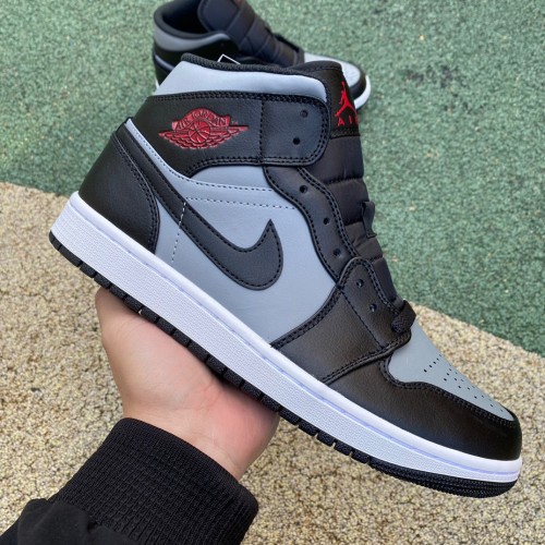 Air Jordan 1 Mid Shadow Red