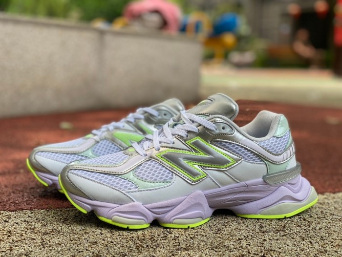New Balance 9060 White Purple Silver