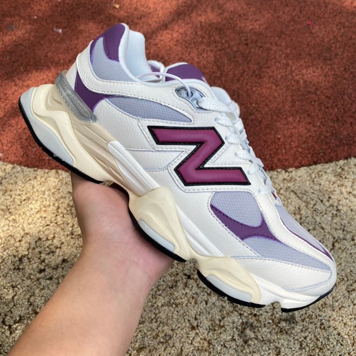 New Balance 9060 White/Pink/Purple