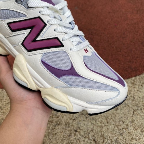 New Balance 9060 White/Pink/Purple