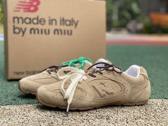 New Balance x Miu Miu 530 Suede Mesh 'Ecru'