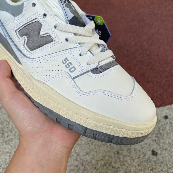 New Balance 550 Aime Leon Dore White Grey