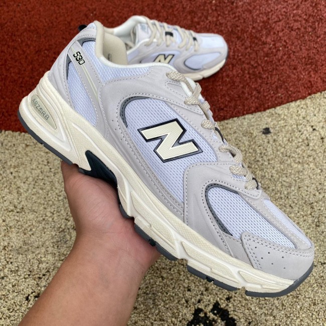 New Balance 530 Light Grey Distressed