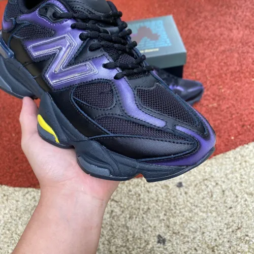 New Balance 9060 Mowalola Burglarwear Black Purple Yellow