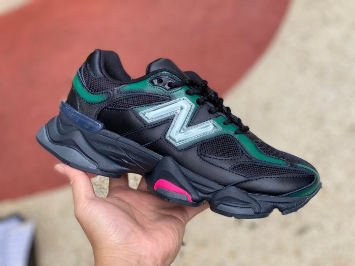 New Balance 9060 Mowalola Burglarwear Black Teal Pink