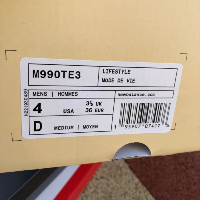 Teddy Santis x New Balance 990v3 Made in USA 'Navy'