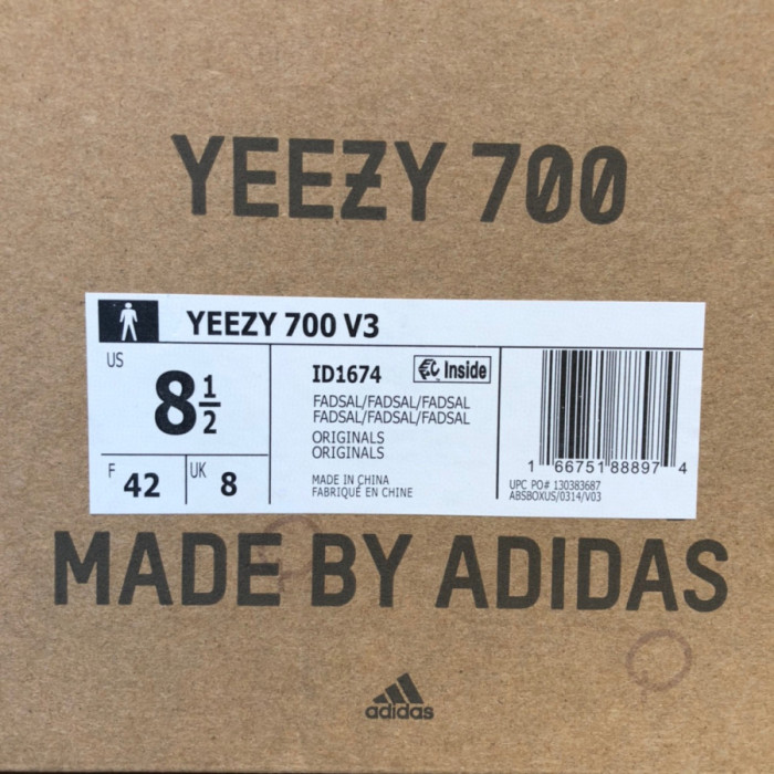 Adidas Yeezy 700 V3 Fade Salt