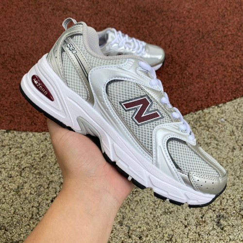 New Balance 530 'Metallic Burgundy'