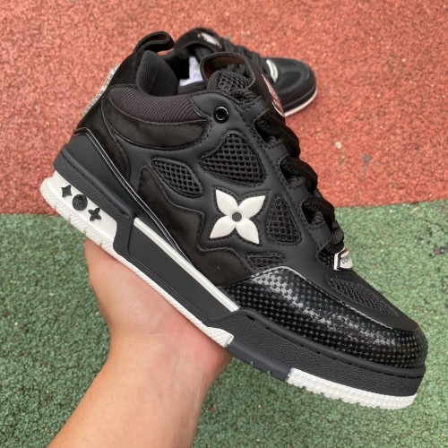 Louis Vuitton LV Skate Sneaker Black White
