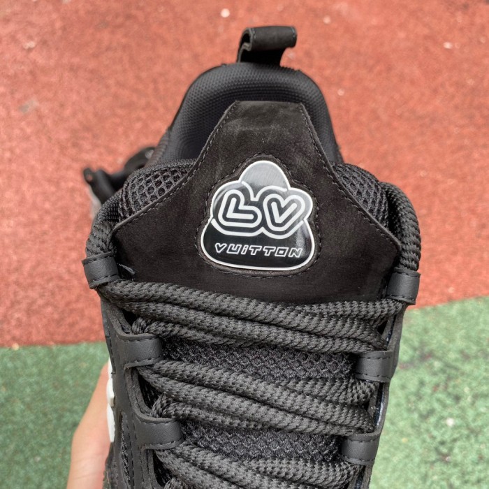 Louis Vuitton LV Skate Sneaker Black White
