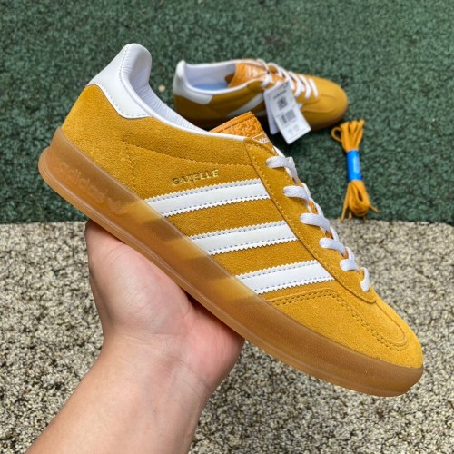 Adidas Gazelle Indoor Orange Peel White