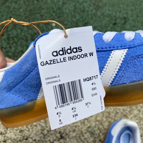 Adidas Gazelle Indoor Blue Fusion Gum