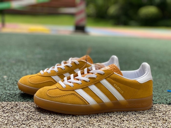 Adidas Gazelle Indoor Orange Peel White