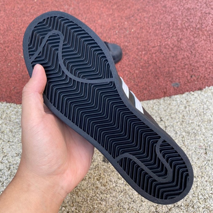 Adidas Superstar Core Black Cloud White Gold