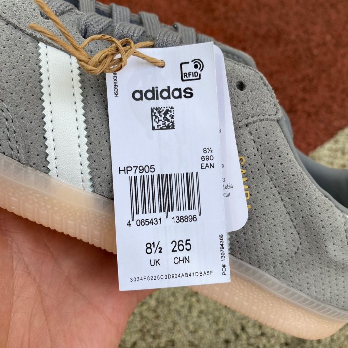 Adidas Samba OG Grey Bliss Orange