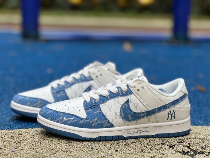Nike SB Dunk Low MLB Denim Blue Off White