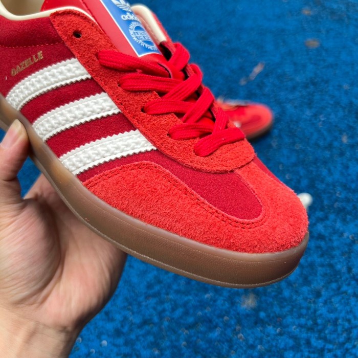 Adidas Gazelle Indoor 'Red White'