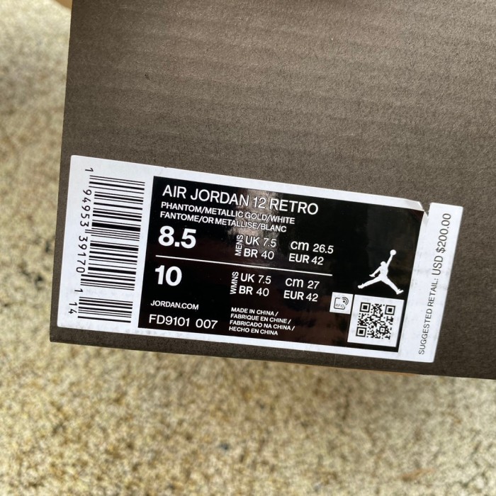 Air Jordan 12 WMNS  Phantom