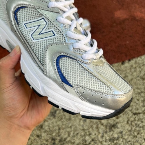 New Balance 530 Light Grey Silver Blue