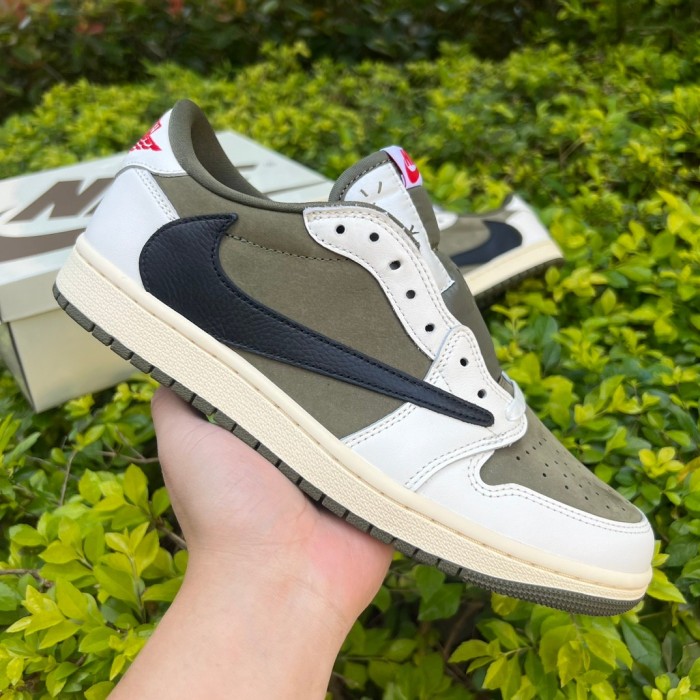 Air Jordan 1 Retro Low OG Travis Scott Olive Alternate