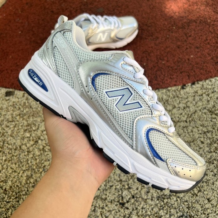 New Balance 530 Light Grey Silver Blue