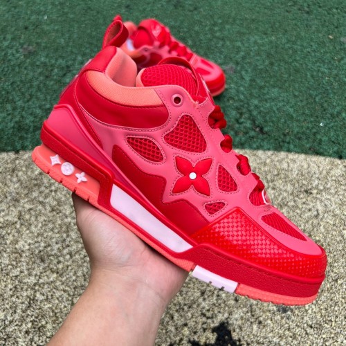 Louis Vuitton LV Skate Sneaker Red
