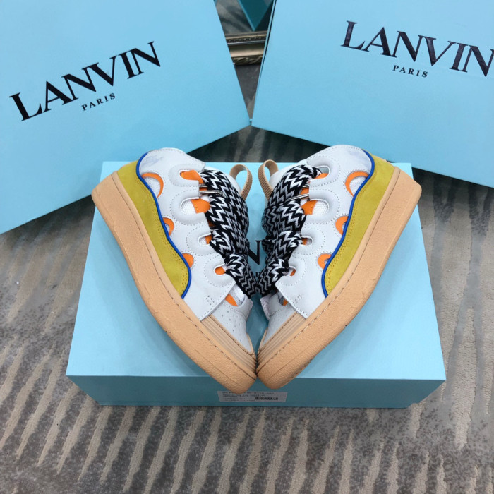 Lanvin Leather Curb Shoes