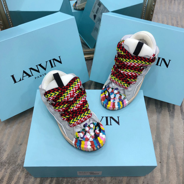 Lanvin Leather Curb Shoes