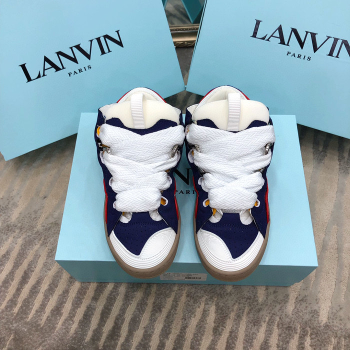 Lanvin Leather Curb Shoes
