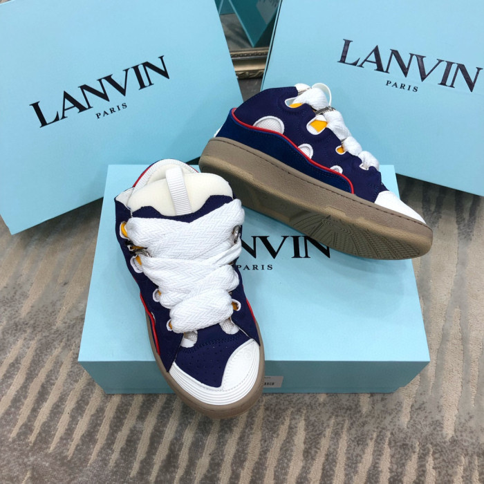 Lanvin Leather Curb Shoes
