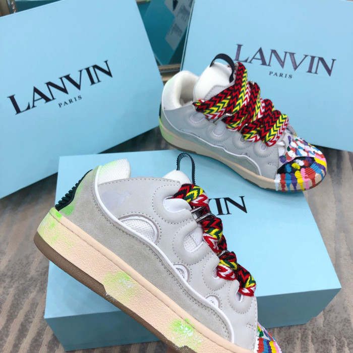 Lanvin Leather Curb Shoes
