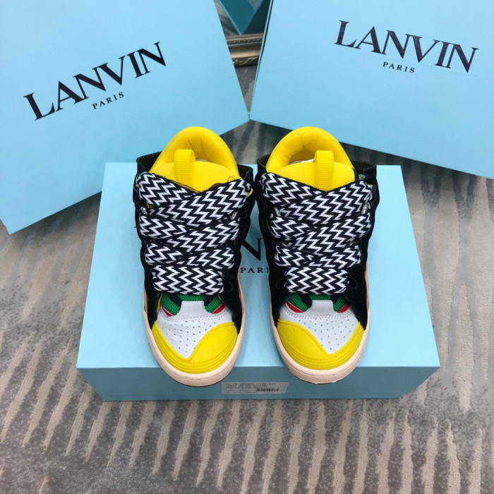 Lanvin Leather Curb Shoes