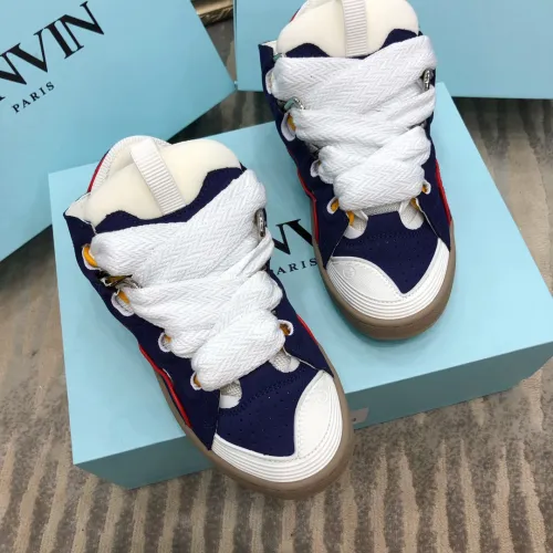 Lanvin Leather Curb Shoes