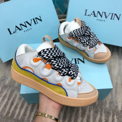 Lanvin Leather Curb Shoes