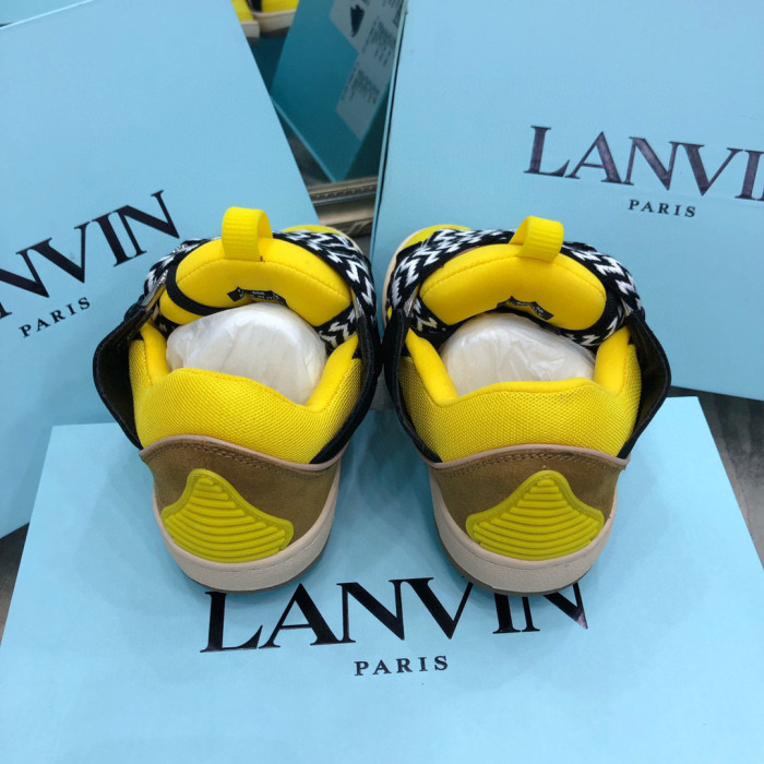 Lanvin Leather Curb Shoes