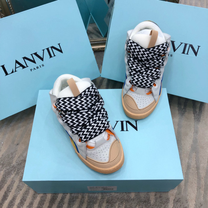 Lanvin Leather Curb Shoes