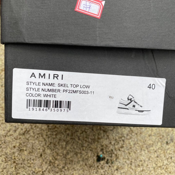 AMIRI MA-1 White Black Grey
