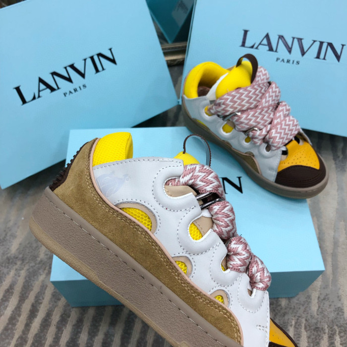 Lanvin Leather Curb Shoes