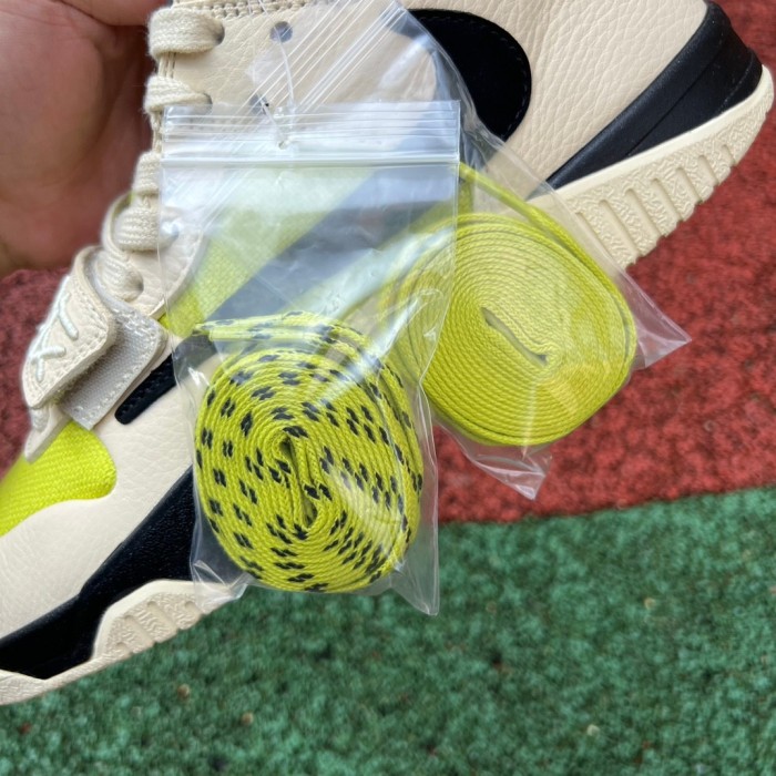 Air Jordan Jumpman Jack TR Travis Scott Beige fluorescent green