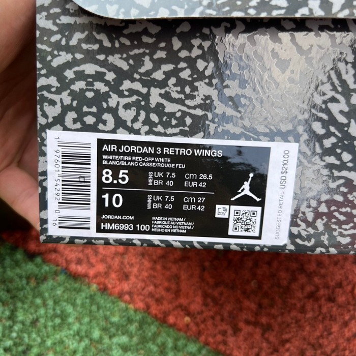 Air Jordan 3 Retro Wings